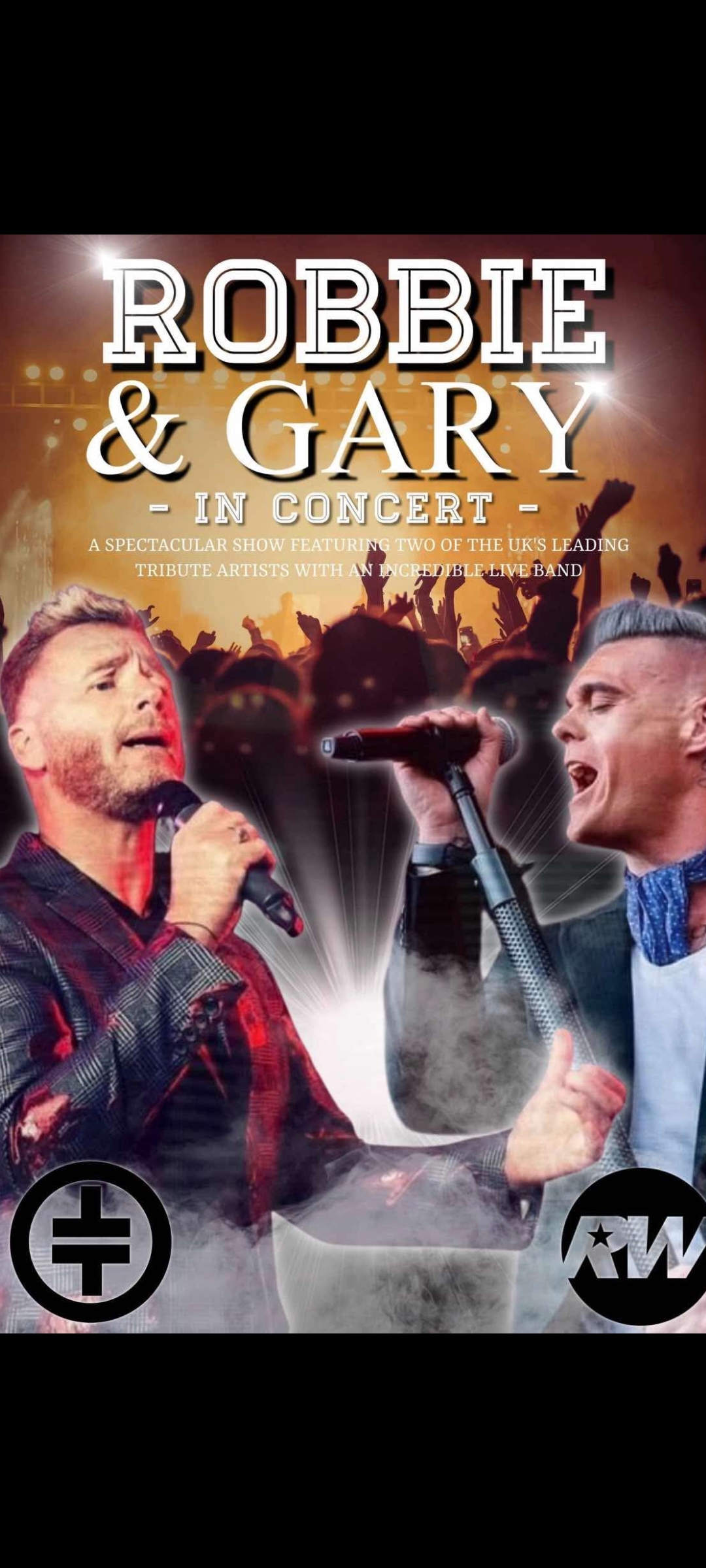 Gary Barlow and Robbie Williams tribute spectacular